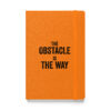 The obstacle is the way. – Marcus Aurelius (Hardcover Notebook) - Image 4