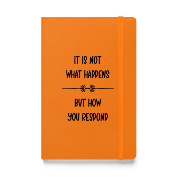 It is not what happens, but how you respond. (Hardcover Notebook) - Image 5