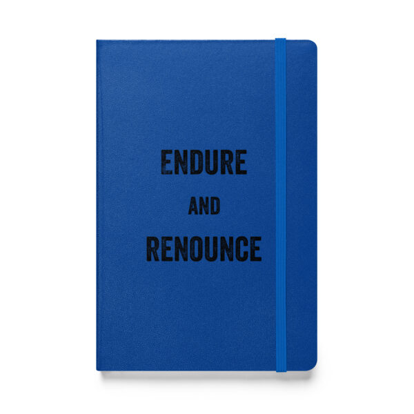 "Endure and renounce." – Epictetus (Hardcover Notebook) - Image 3