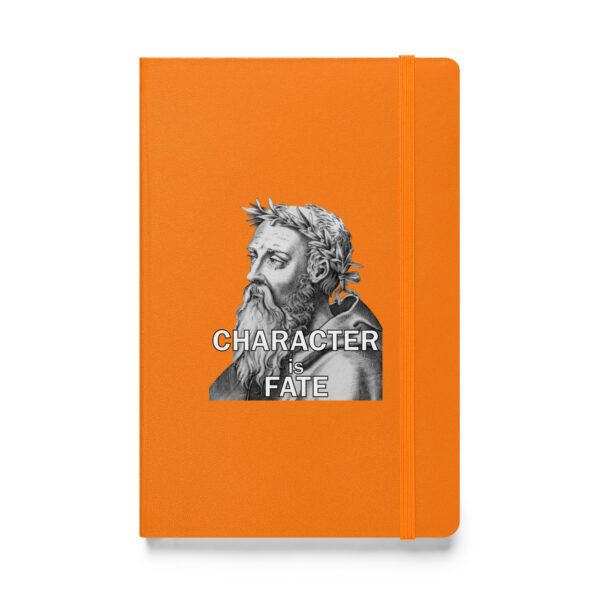 "Character is fate." – Heraclitus (Hardcover Notebook) - Image 5