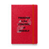 "Freedom is the control of oneself." – Epictetus (Hardcover Notebook) - Image 2