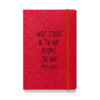 "What stands in the way becomes the way." – Marcus Aurelius (Hardcover Notebook) - Image 2