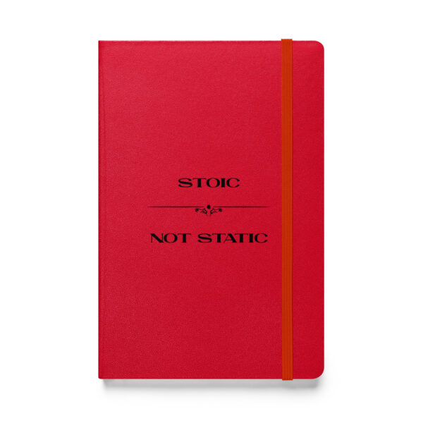 Stoic, not static. (Hardcover Notebook) - Image 2