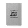 "Fortune favours the brave." – Seneca (Hardcover Notebook) - Image 5