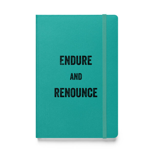 "Endure and renounce." – Epictetus (Hardcover Notebook) - Image 4