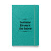 "Fortune favours the brave." – Seneca (Hardcover Notebook) - Image 3