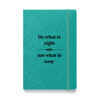 Do what is right, not what is easy. (Hardcover Notebook) - Image 3