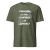 "Freedom is the control of oneself." – Epictetus (T-Shirt) - Image 5