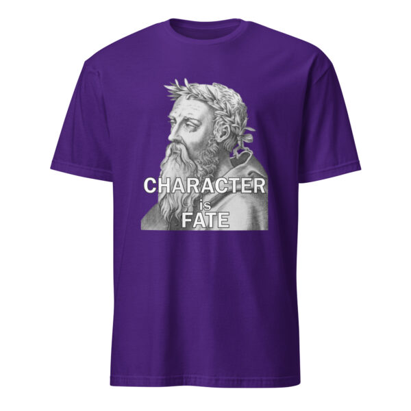 "Character is fate." – Heraclitus (T-Shirt) - Image 4