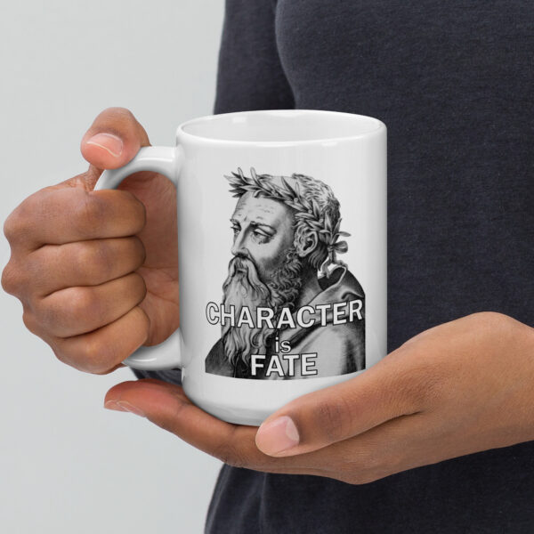 "Character is fate." – Heraclitus (Mug)